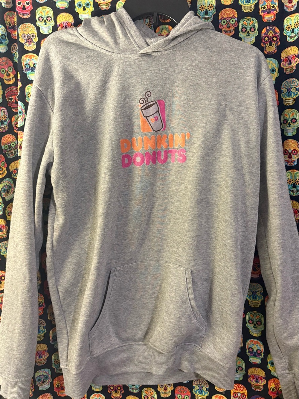 Dunkin' Donuts Gray Logo Hoodie